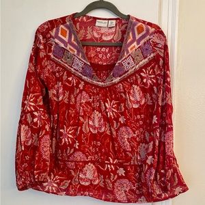 Cute multi color women’s top